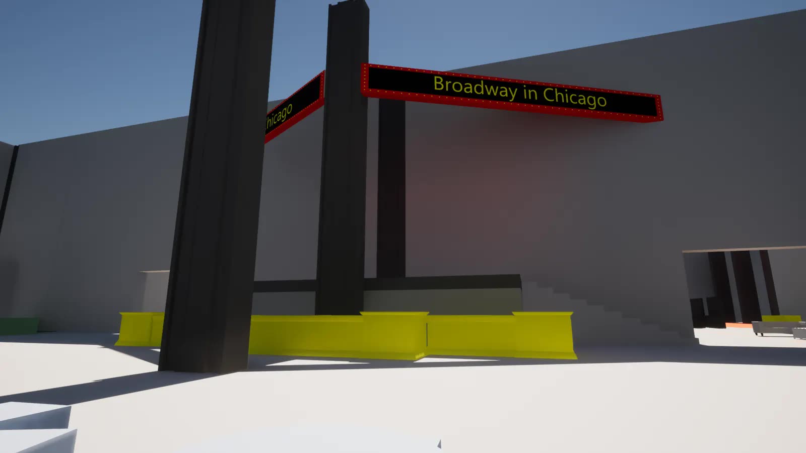 Overhead 3D layout visualization of the IPW Chicago venue — image 8 of 8.